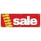 Signmission SALE BANNER SIGN clearance retail signs 50% everything must go storewide B-72 Sale - alternate 1
